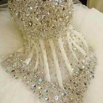 Crystal Wedding Dresses, Ball Gown Wedding Dress,..