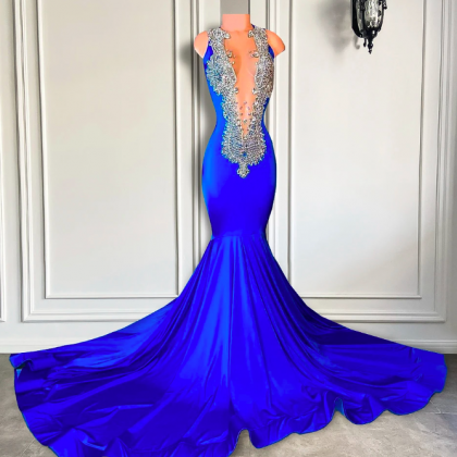 Long Elegant Prom Dresses 2023 Sexy Mermaid Style..