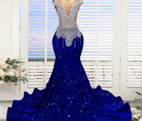 Tassel Sequ Banquet Dress Sexy Long Sleeve Deep V Plunge Plunge Split Birthday Party Dress Female Prom Formal Gown