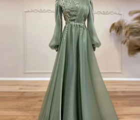 Chiffon A-Line One Shoulder Pleated Formal Dresses
