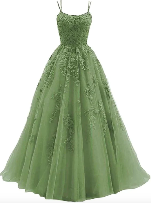 Green Prom Dresse, Sexy Evening Dresses, Lace Evening Dresses, Tulle Evening Dresses, Ball Gown Prom Dresses, Tulle Evening Dresses, Sexy Evening