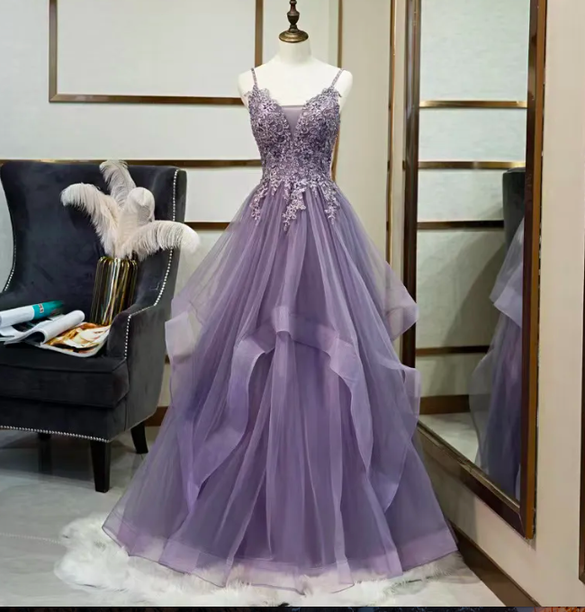 slim fit dress slacks A-Line/Princess Pleated V Neck Prom Dresses Glitter
