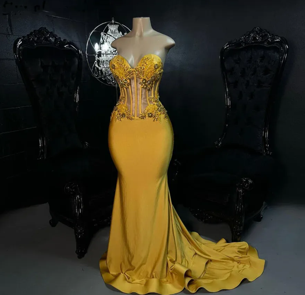 long sleeve gold sequin maxi dress Golden Atelier Gold Crystal Sequined Maxi Dress