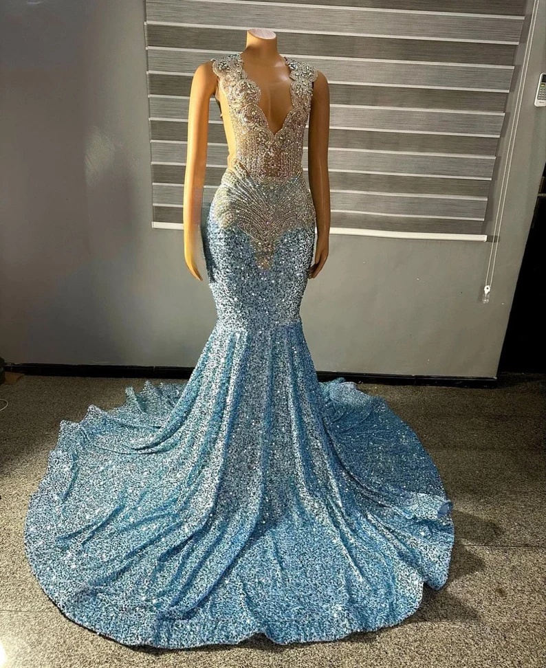 open lace back dress Zapaka Women Strapless Homecoming Dress with Slit Light Blue Flower Corset Tight Ruched Short Cocktail Dress, Light Blue / US22W main image 0