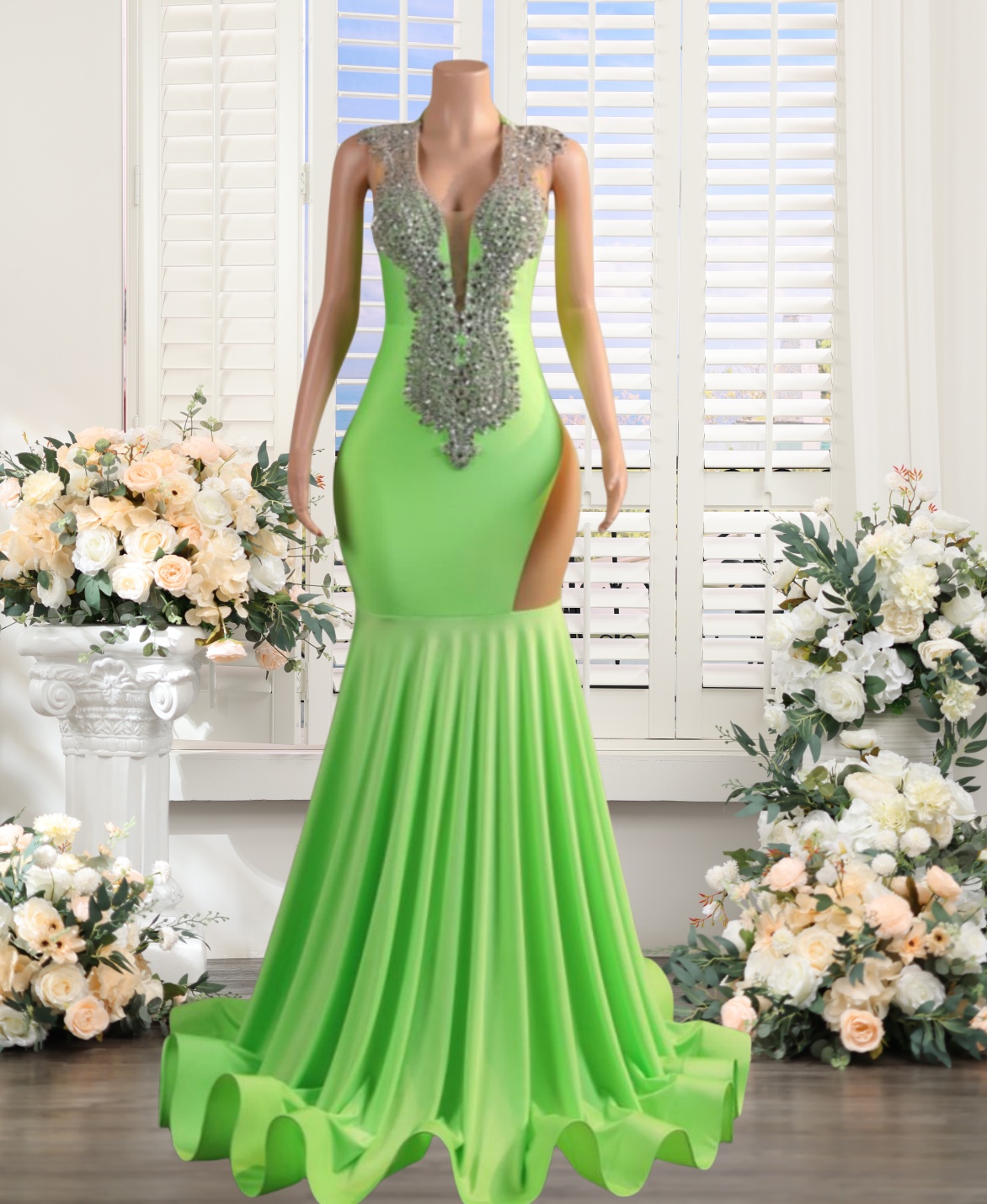 green emerald velvet dress Amazon.com: Graceprom Women's Vintage Long Sleeves Velvet Evening Dresses  with Detachable Train Lace Appliques Prom Gown 26 Green : Clothing, Shoes &  Jewelry