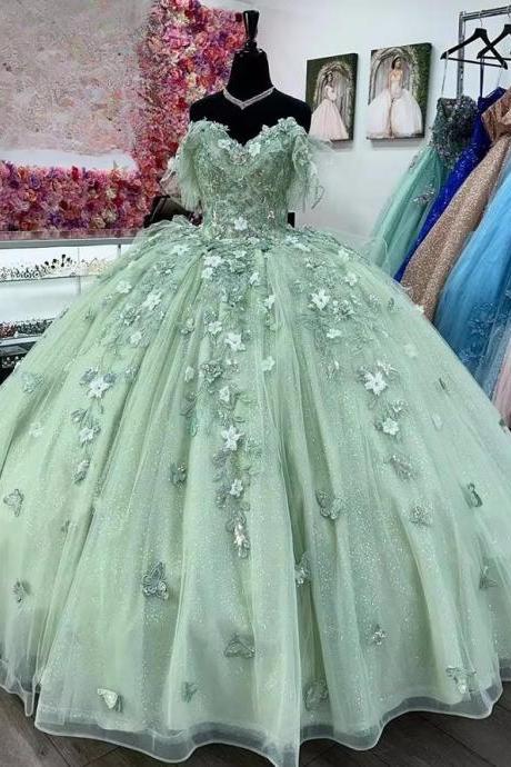 Luxury Red Quinceanera Dresses 2025 Ball Gown Beads Glitter Sequins Appliques Sweet 16 Dresses Birthday Party Gown Custom main image 1