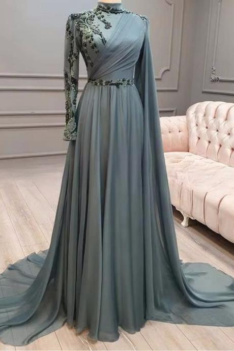Tassel Half-sleeve Gold Elegant Mermaid Cocktail Dress Shinning Sequin O-neck Long Party Gowns V-Back Vestioes