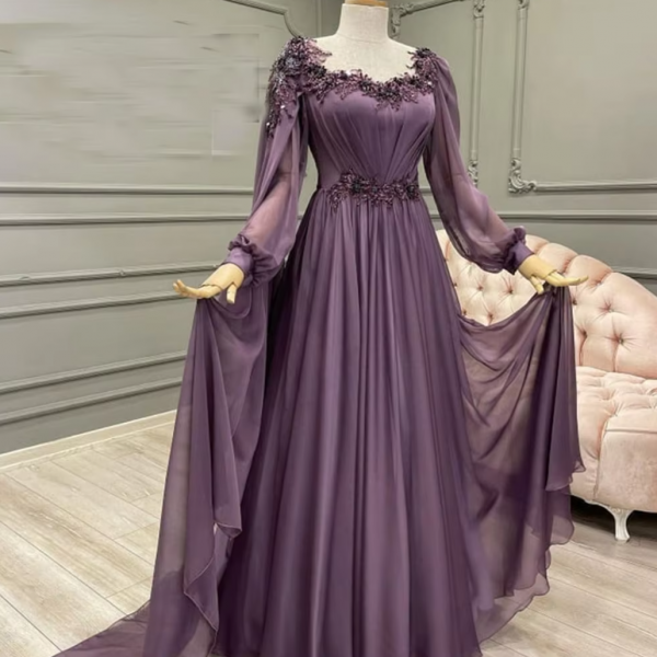 Yellow Evening Dresses Chiffon Off The Shoulder Pleats Prom Dresses Arabic Women's Formal Party Dresses