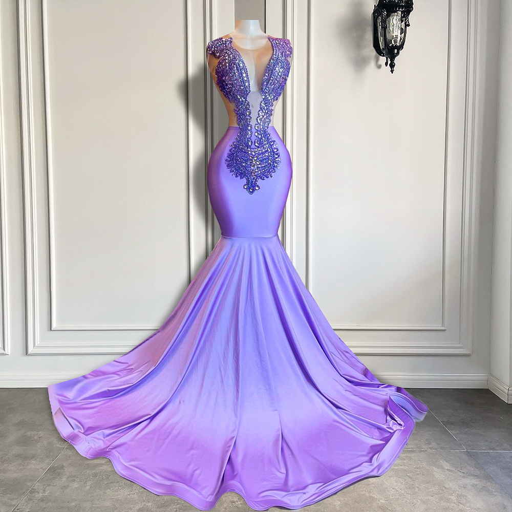 Long Elegant Prom Dresses 2023 Sheer Luxury Beaded Embroidery Sexy High ...